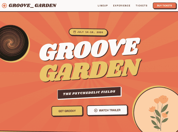 70s Retro Psychedelia