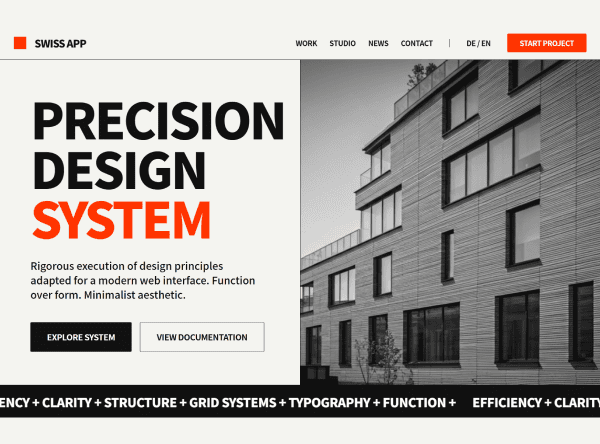 Swiss International Style